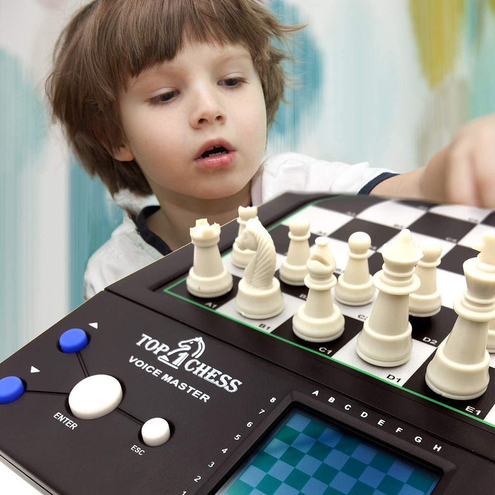 Top 1 Chess magnetic pieces on a sturdy board for kids