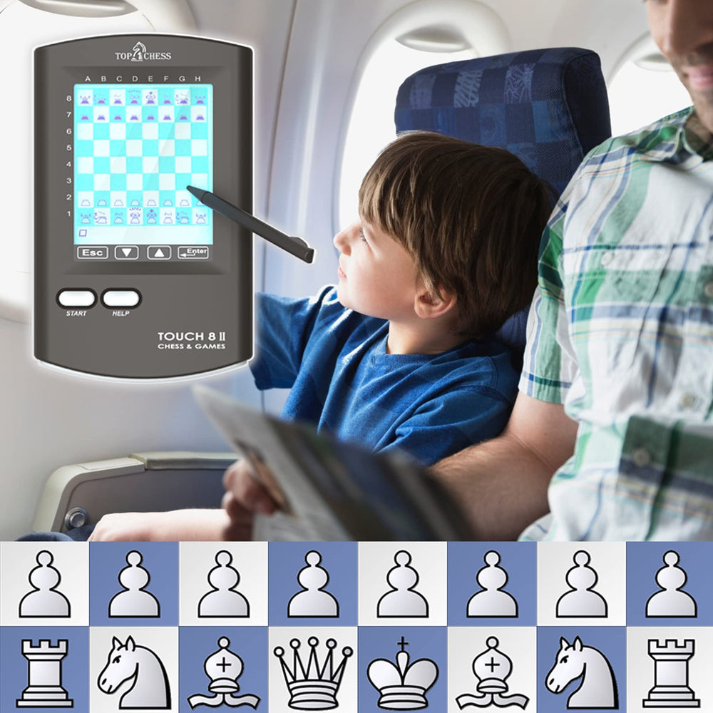 TOP 1 CHESS teach-mode invites practice with over 200 master games.