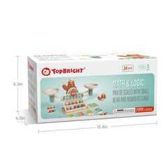 TOP BRIGHT 35-piece set enables creative math exploration.