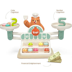 TOP BRIGHT number blocks build counting skills.