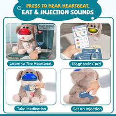 TOP BRIGHT Diagnosis cards guide kids through gentle vet storytelling.