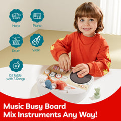 Top Bright DJ Busy Board DJ turntable activated sounds boost rhythm awareness