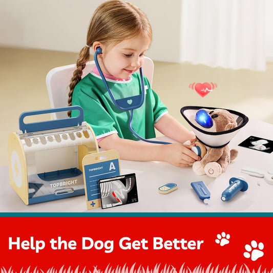 TOP BRIGHT Doctor Kit diagnostic card promotes early problem solving during play