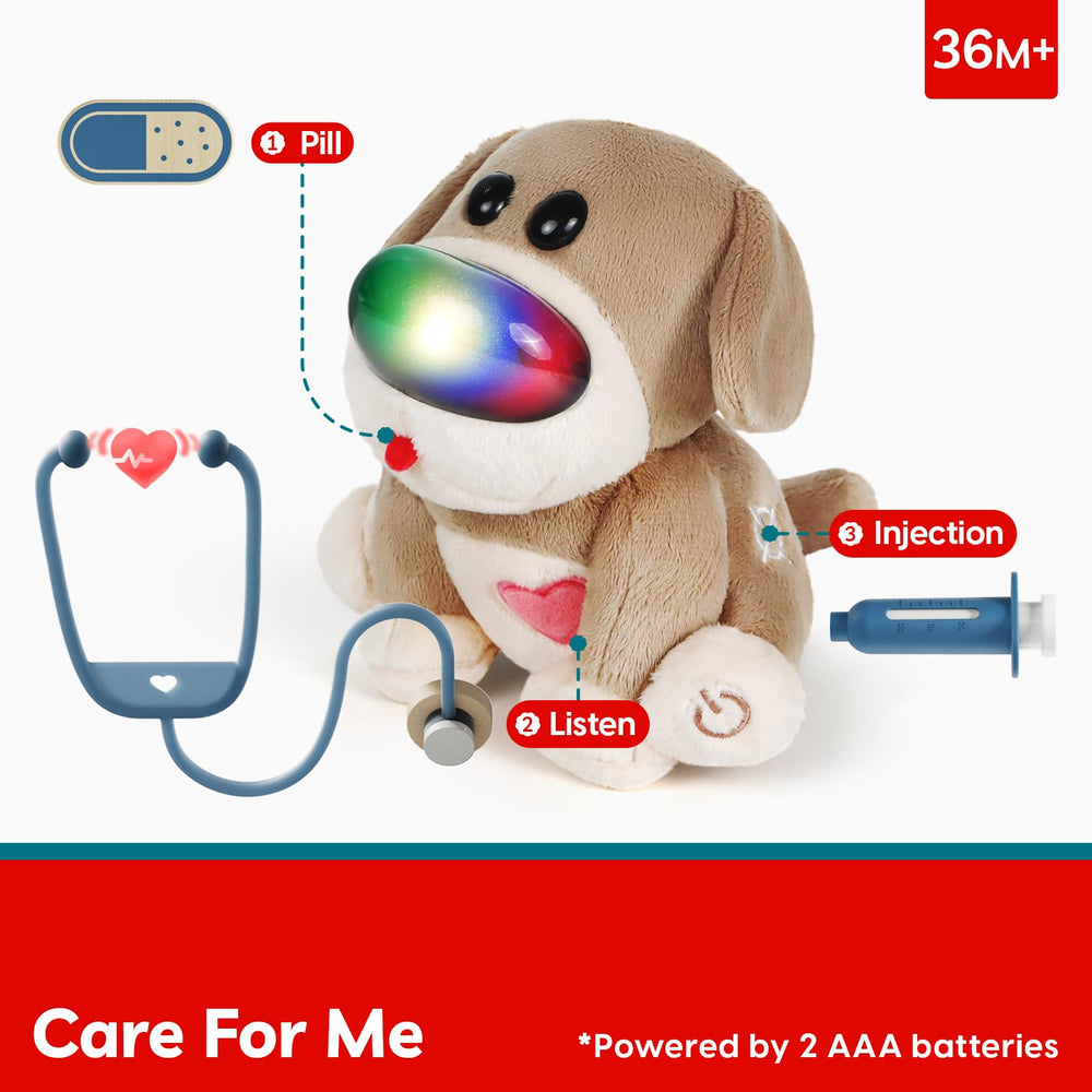 Top Bright Doctor Kit stethoscope for realistic vet pretend play