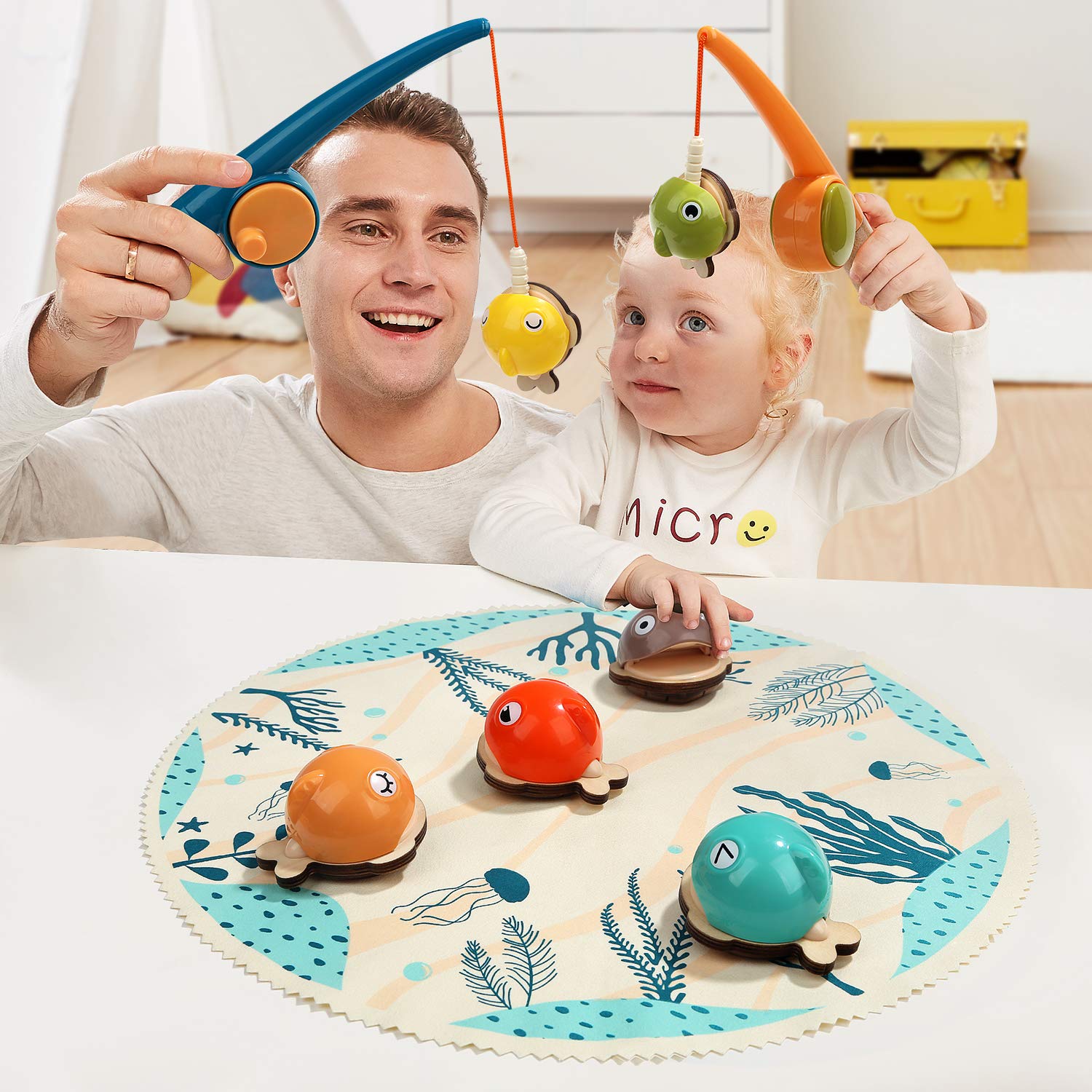 TOP BRIGHT two-player setup supports sharing and parent-child bonding