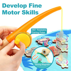 Top Bright numbered fish invite counting practice during cooperative play.