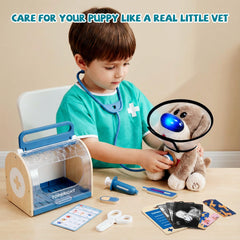 TOP BRIGHT Portable Vet Kit case keeps tools organized for on-the-go sessions.