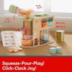 TOP BRIGHT wooden ice cubes add authentic chill to playtime.