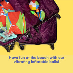 Top Race giant beach ball 42-inch in-pool use for splash and fun.