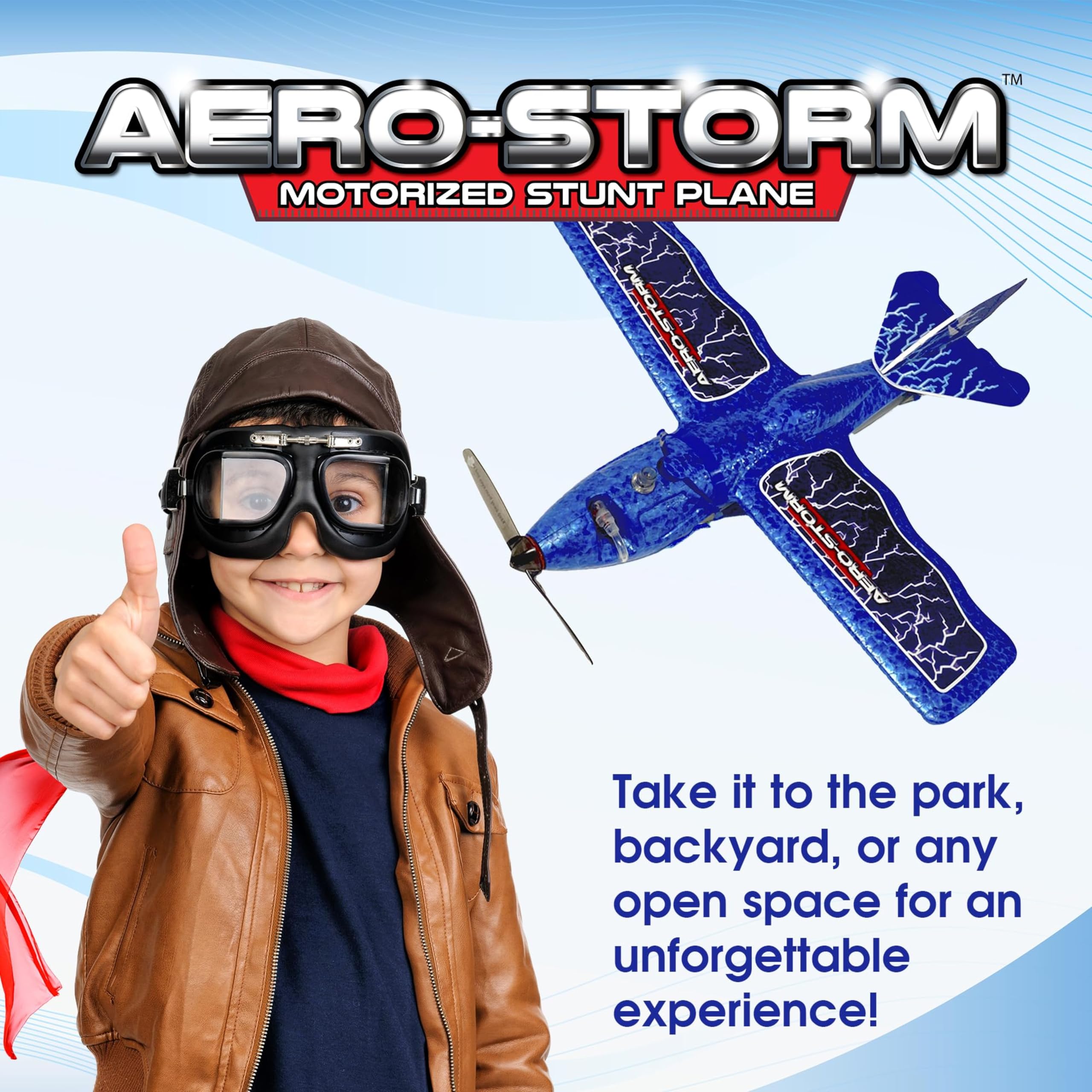 Top Secret Toys Aero Storm foam glider supports STEM-friendly fun.