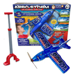 Top Secret Toys Aero Storm plane launch for exciting outdoor flight.
