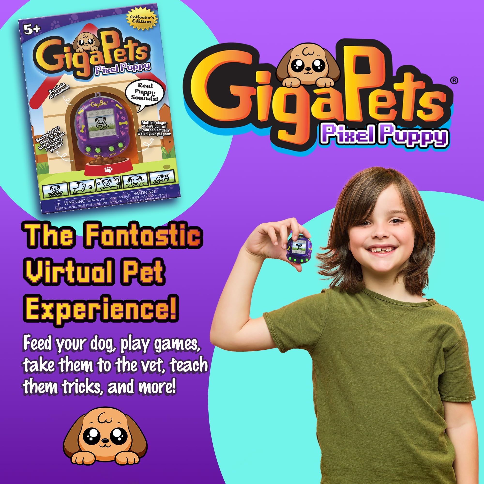 Top Secret Toys Giga Pets Collector Edition nostalgic 90s throwback invites imaginative play.