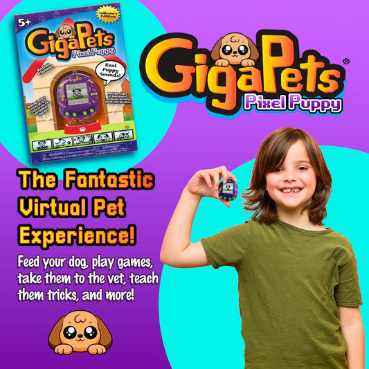 Top Secret Toys Giga Pets Collector Edition nostalgic 90s throwback invites imaginative play.