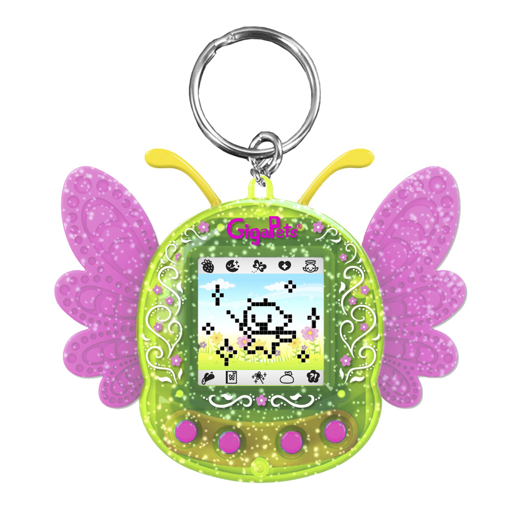 Top Secret Toys Giga Pets Green Pixie evolutions show eight forms for dynamic play