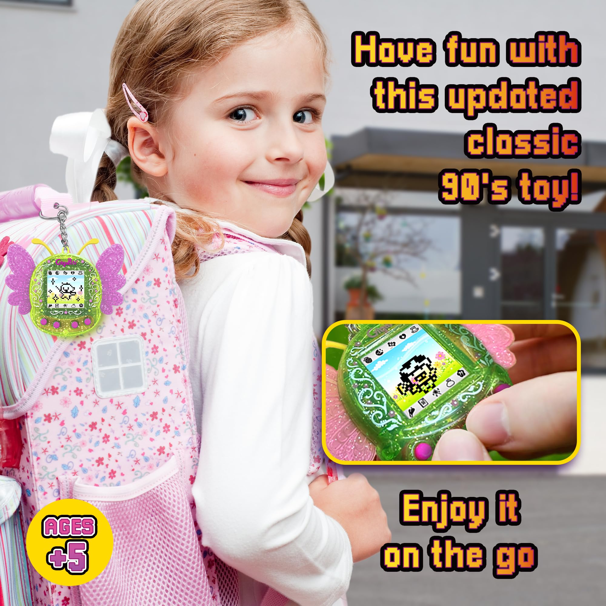 Top Secret Toys Giga Pets colored wings variants offer portable pixie companions