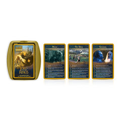 Top Trumps Lord of the Rings Quiz Game statue and River Anduin image prompting memory checks
