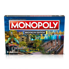 Top Trumps Monopoly Brooklyn Edition deck of 60 cards for dynamic moves and strategies.