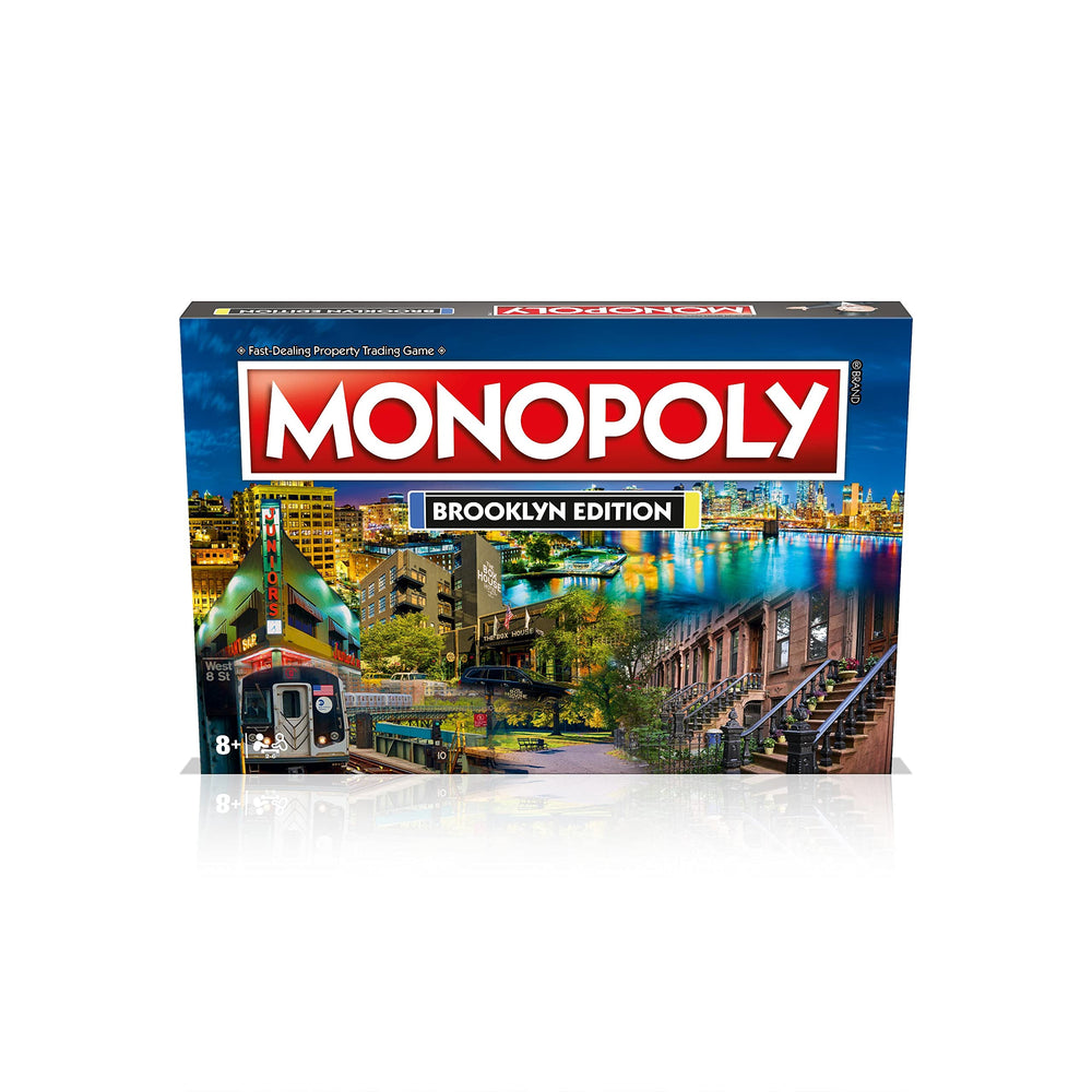 Top Trumps Monopoly Brooklyn Edition houses and hotels adding depth to gameplay.