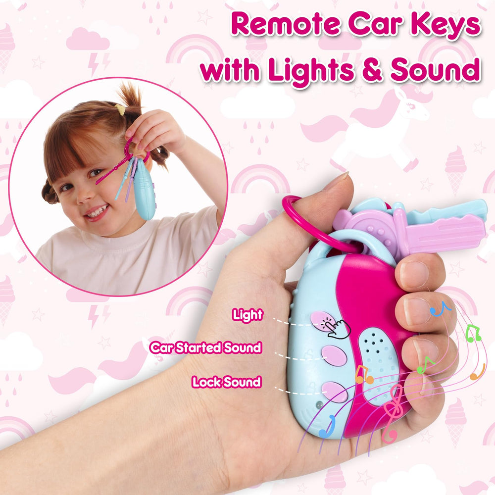 TopBeths Play Purse makeup set delivers mess-free pretend cosmetics for safe fun.