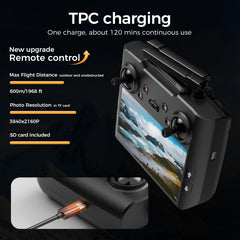 TOPBLASTERBOX GPS follow me mode tracks you for hands free filming.
