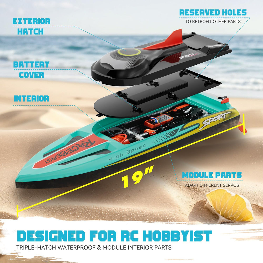TOPCHOIC modular interior allows quick upgrades and customization.