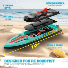 TOPCHOIC modular interior allows quick upgrades and customization.