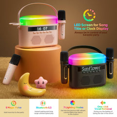 TOPCHOICE 2400mAh battery powering long karaoke sessions
