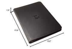 TopDeck binder closes securely to protect card pages.
