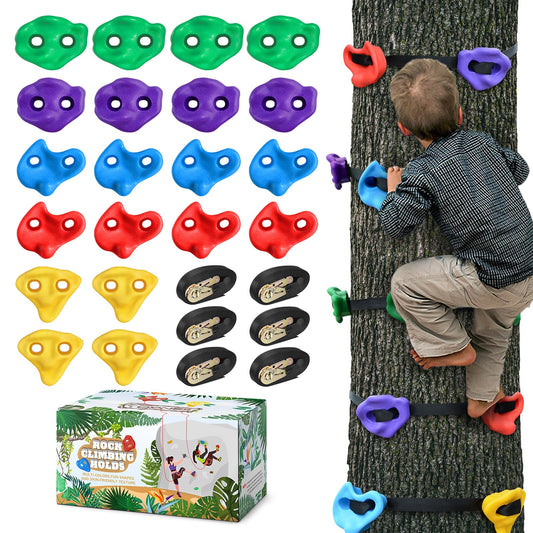 TOPNEW 20 Ninja tree holds full set for versatile outdoor climbing