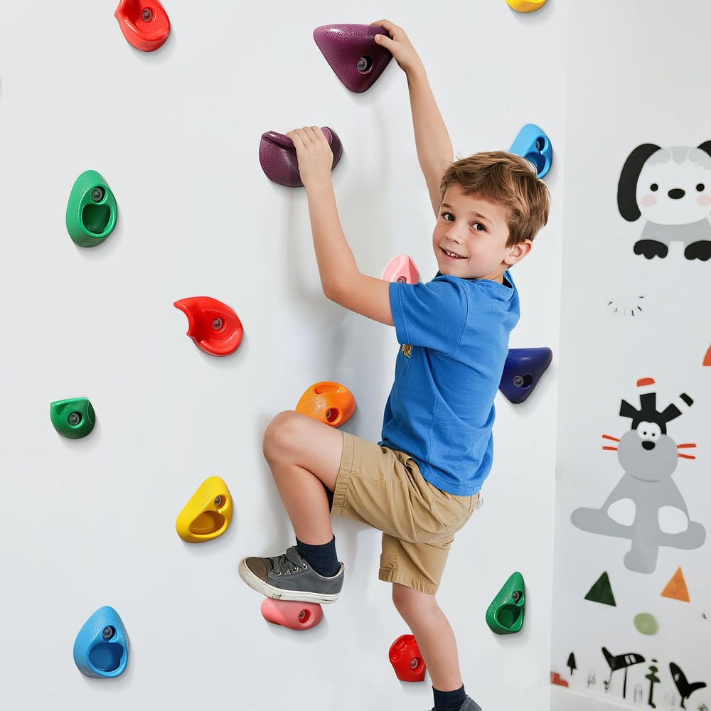 Heavy-duty TOPNEW holds rated for up to 230 pounds.