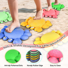 TOPNEW Stackable balance stones save space when not in use for easy storage