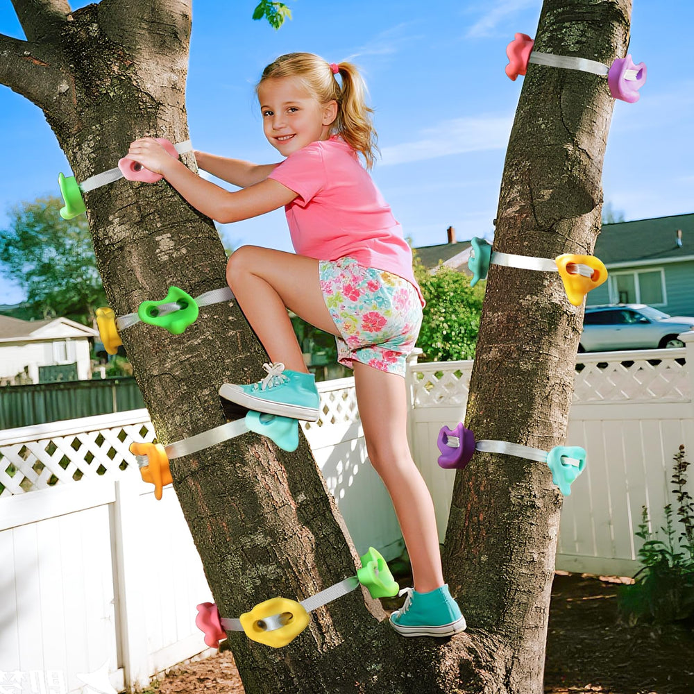 TOPNEW tool-free installation around a tree for fast setup