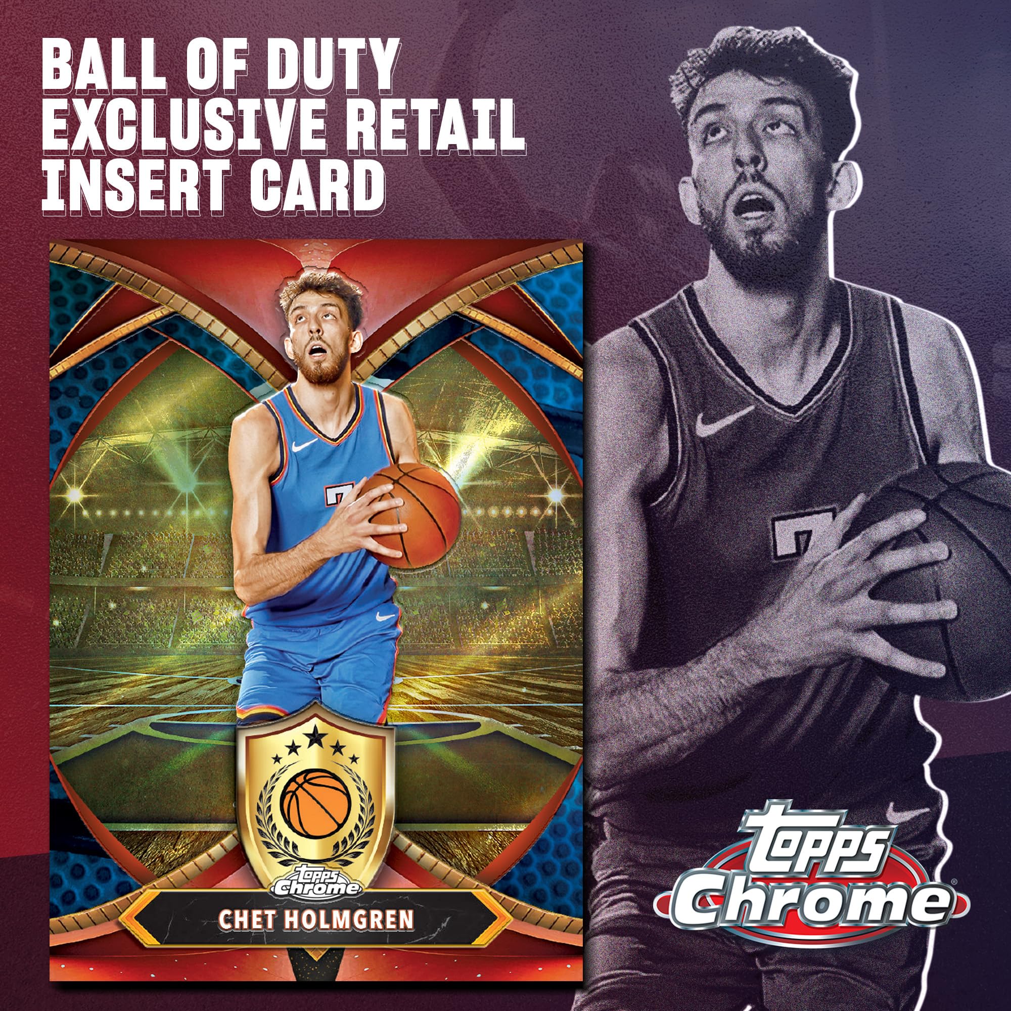 Topps Chrome Basketball autographs future stars chromographs closeup with potential signatures.
