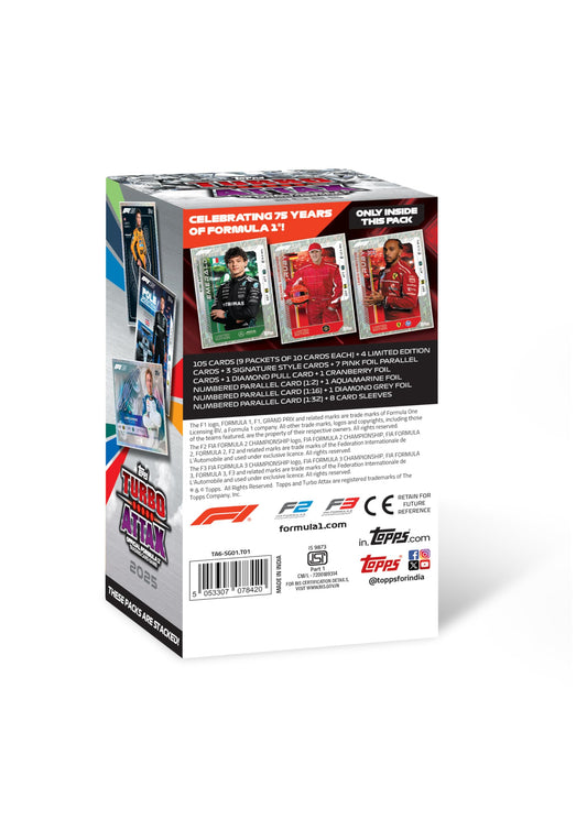Topps Turbo Attax 2025 exclusive parallels reveal foil variations and limited editions.
