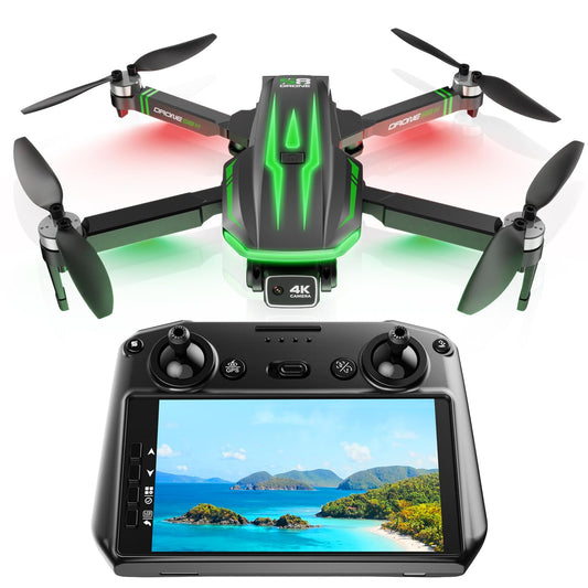 TOPRCBOXS S8 drone with 4K camera captures wide landscapes with stable footage