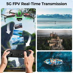 TOPRCBOXS S8 uses brushless motors for smoother flights