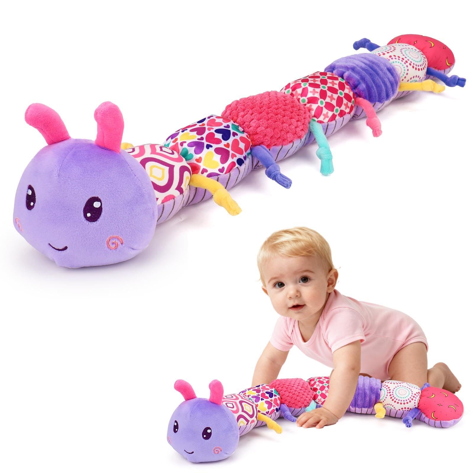 Topsochir Caterpillar belly ruler shows growth during tummy time