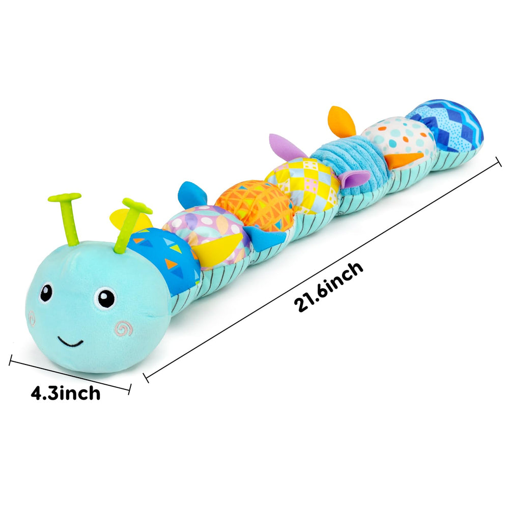 Topsochir soft plush caterpillar offers comforting snuggles
