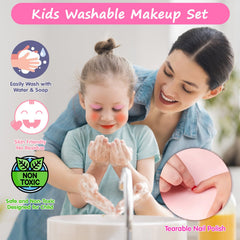 Topsolid Blush and Powder set helps gentle, playful contouring during pretend makeup.