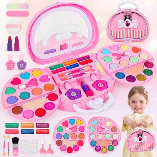 Topsolid Kids Makeup Kit with mirror for imaginative dress-up play
