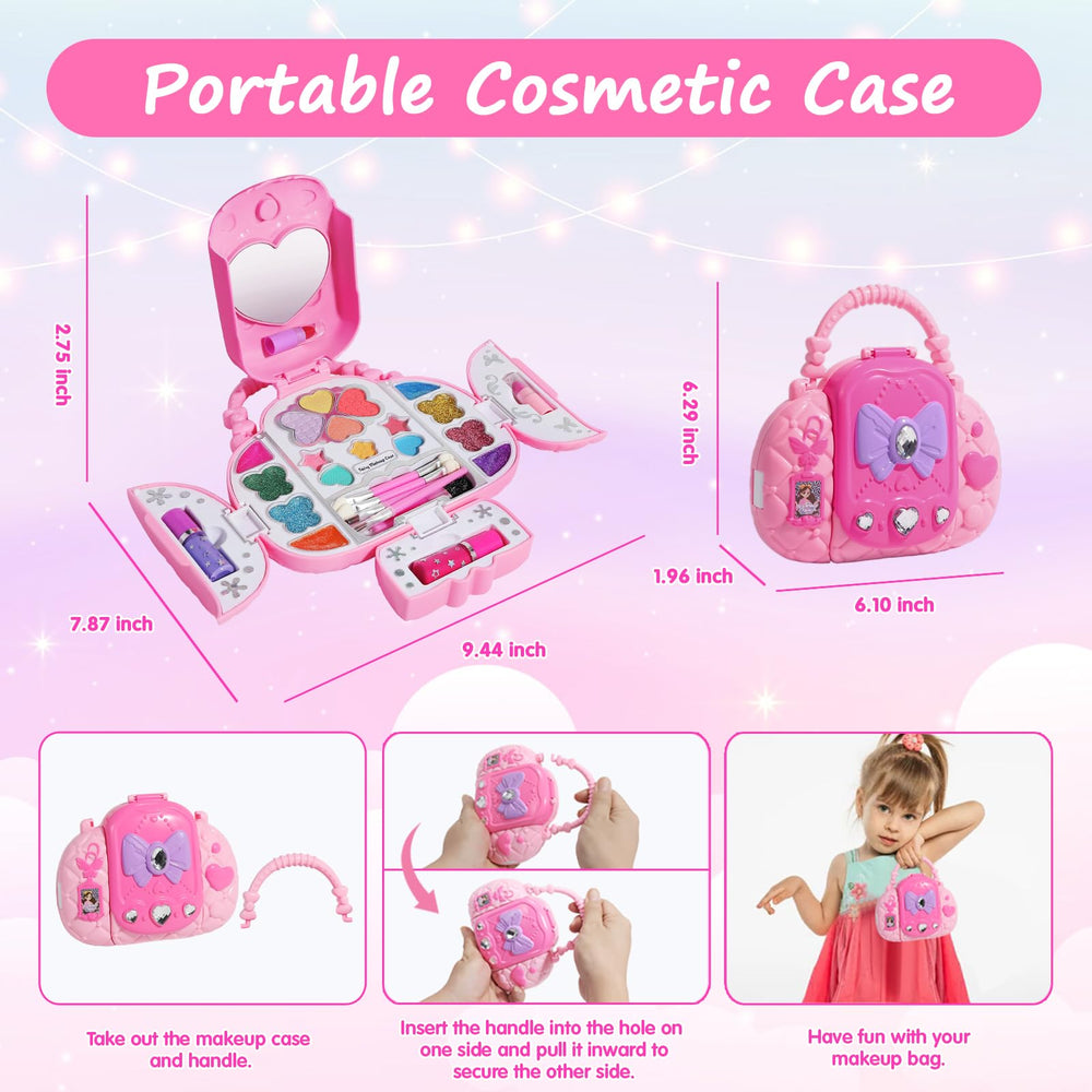 Topsolid Makeup Box Handbag Design portable for playdates and travel