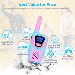 Close-up of keypad lock on Topsung walkie talkie, emphasizing simple security and easy control.