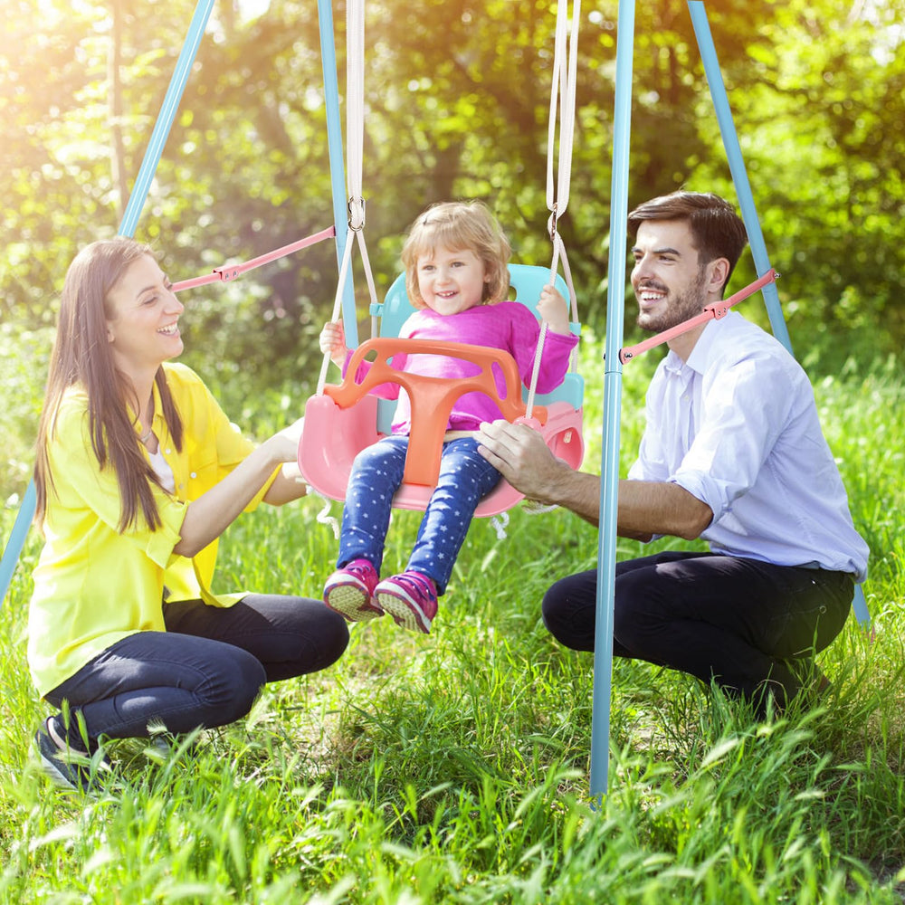 TOREVSIOR TALECO Gear toddler swing safety belt enhances rider security.