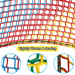 Toriexon foldable storage net demonstrates compact, easy stowaway after use.