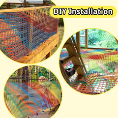 Toriexon weather resistant net endures wind and rain for outdoors.