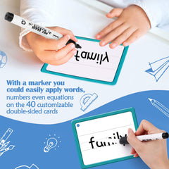 Torlam 520 large, easy-to-read cards reduce eye strain during group reading activities.