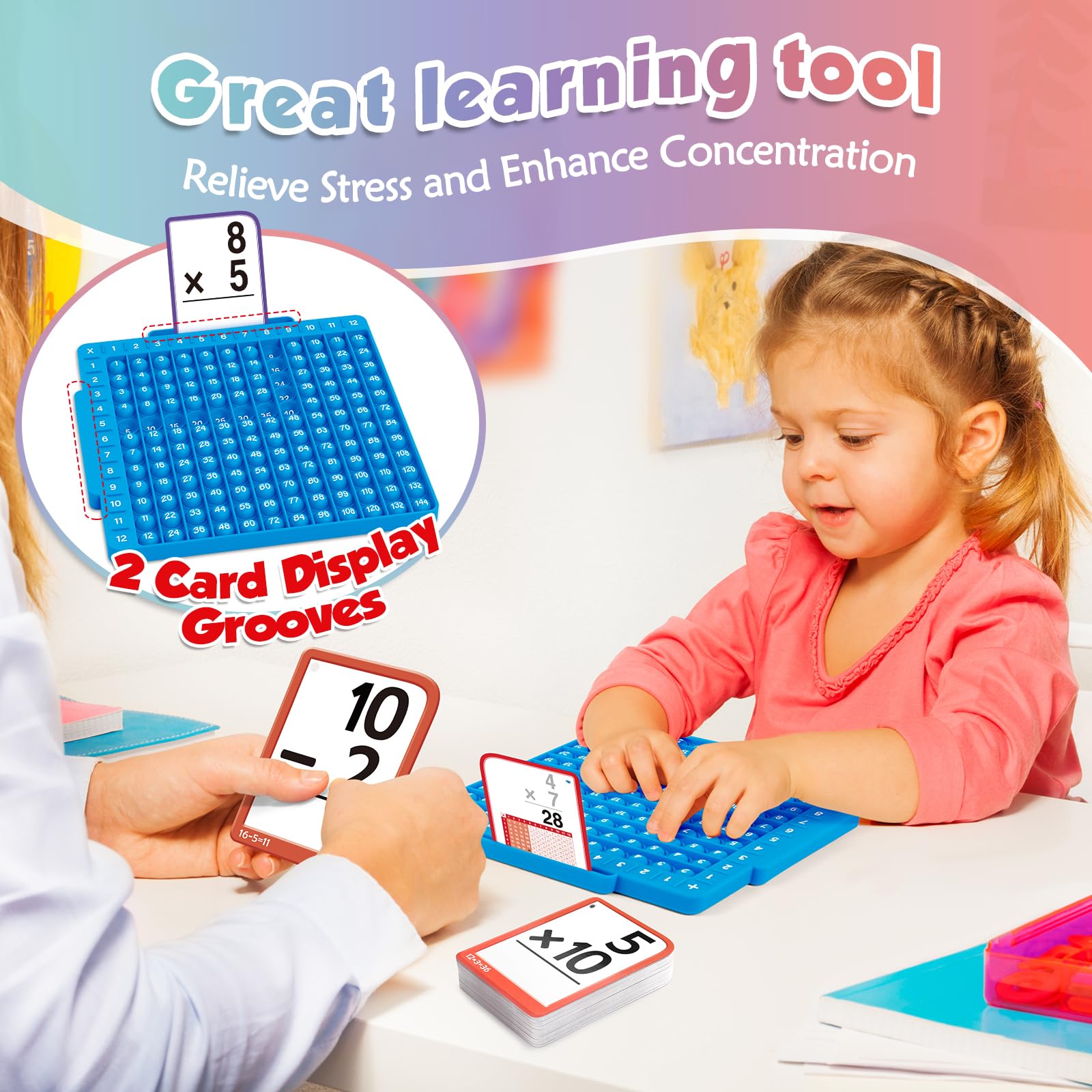 Torlam board and rings show organized learning setup.
