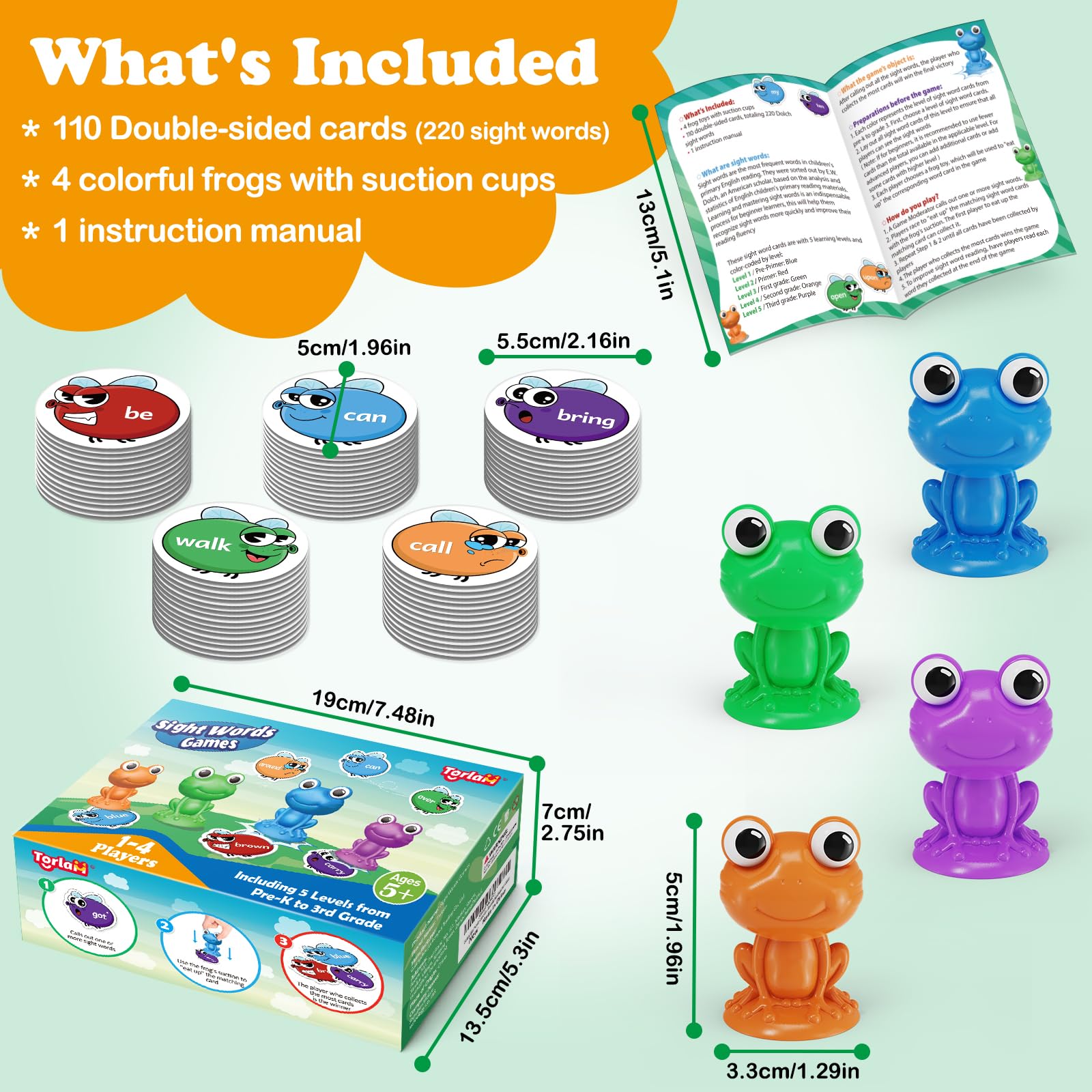Torlam attractively packaged set suitable for classroom and homeschool use.