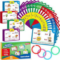 Torlam Phonics Flash Cards show level division for structured early reading practice.