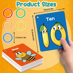 Torlam flash cards – foods and fruits visuals for healthy eating awareness and word recall.